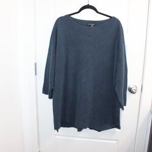 Eileen Fisher tunic, silk/organic cotton